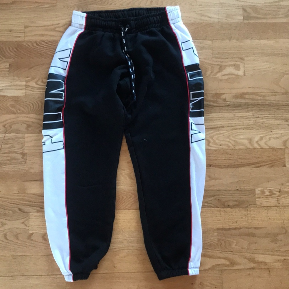 Pink sweatpants